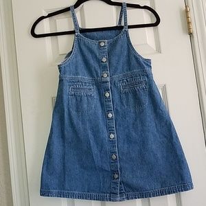 Items.  Denim button down dress.